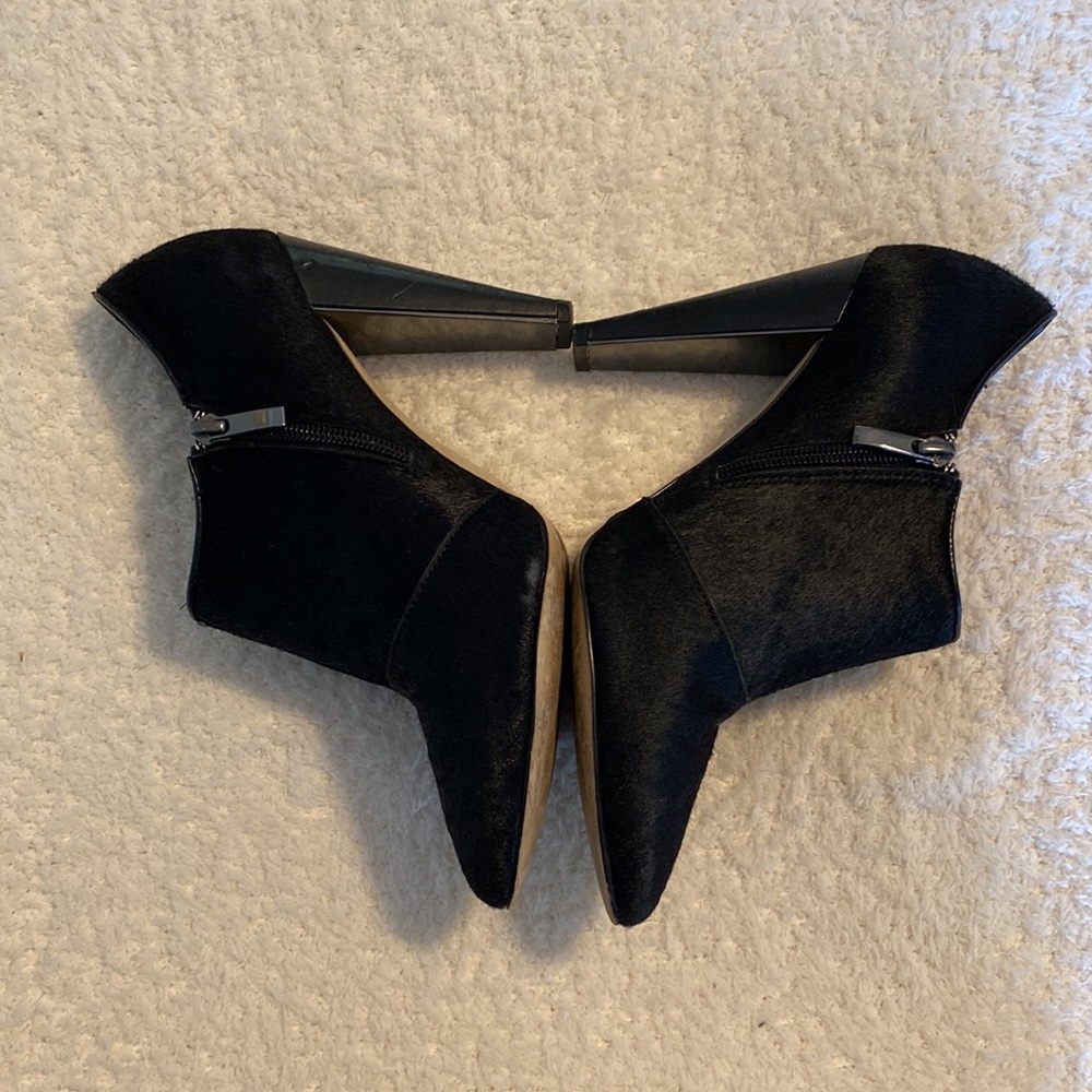 French Connection Calf Hair Booties - Picture 3 of 9